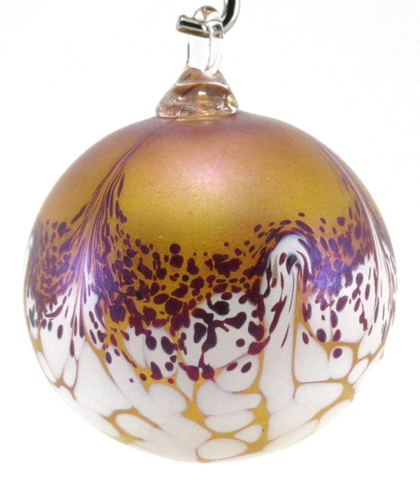 Artisan Ornament Splash of Gold