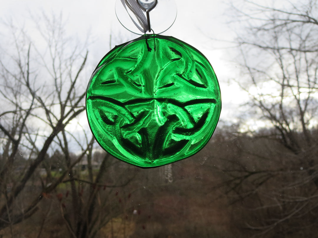 Sundisk Celtic Knot Small Green