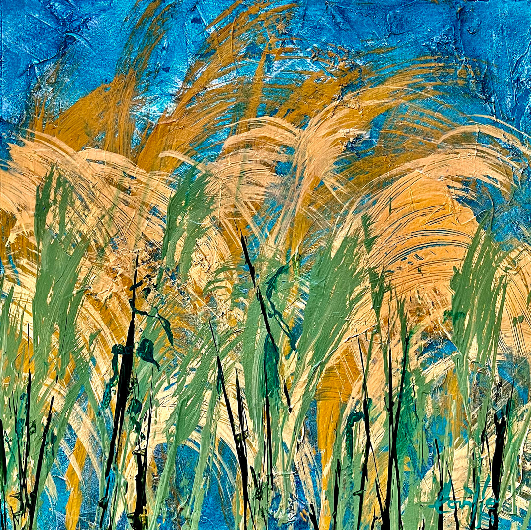 Grasses in the Wind - Botanical Series