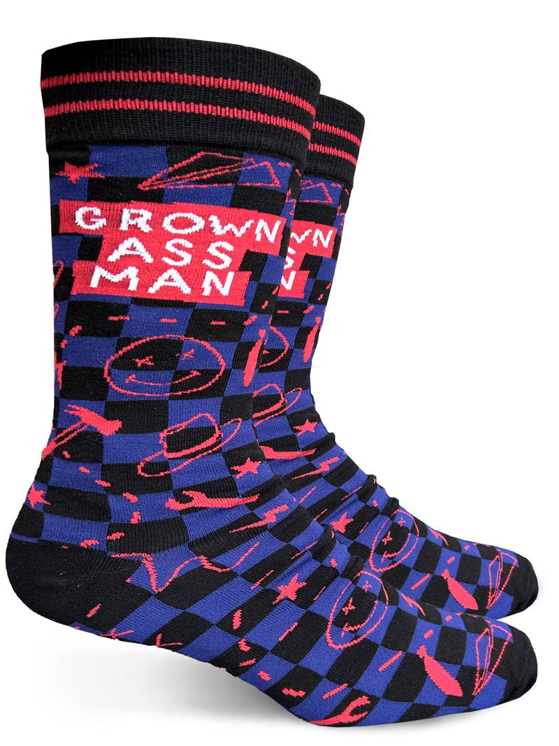 Grown A** Man Men's Crew Socks