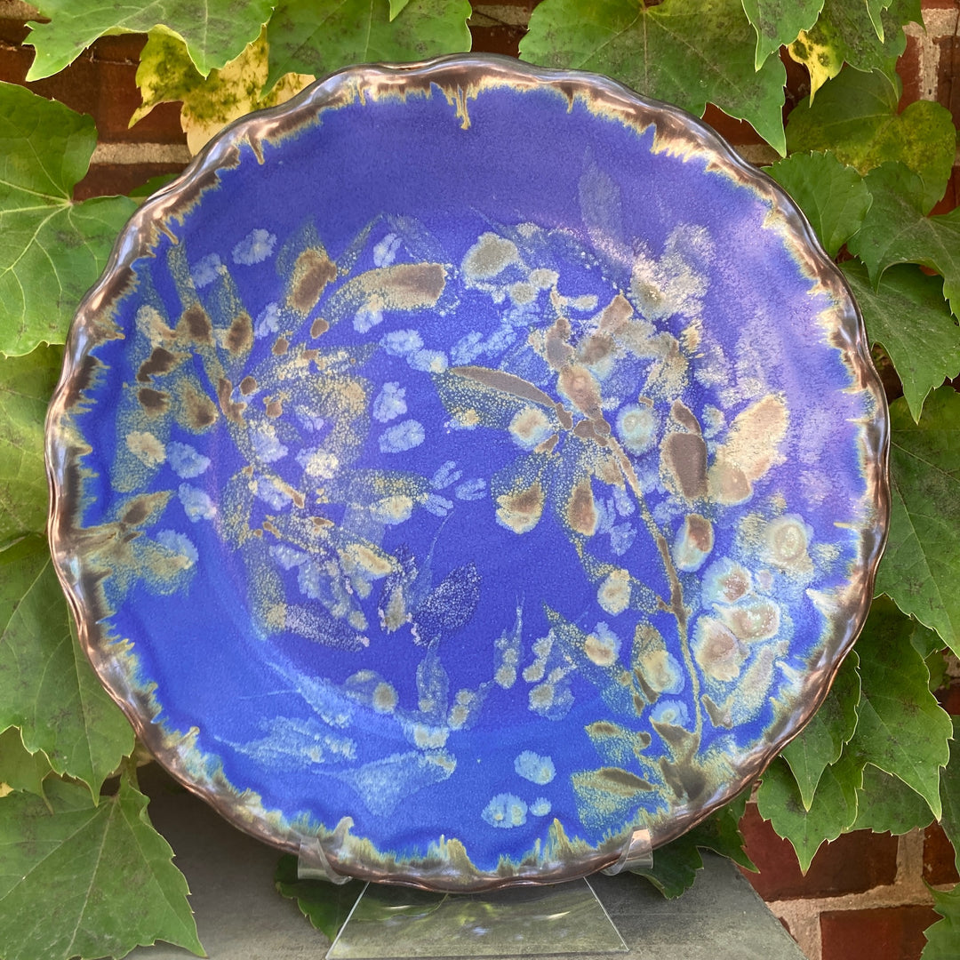 Pie Plate Blue