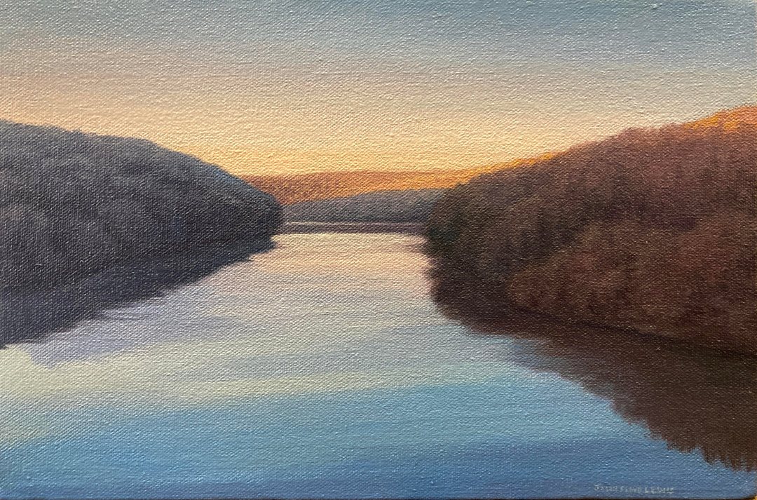 Morning on the River, Downstream