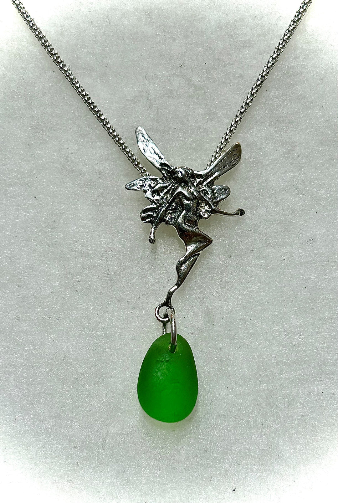 Fairy Necklace Kelly Green