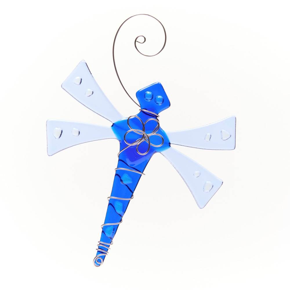 Dragonfly Small Cobalt Blue + Light Blue