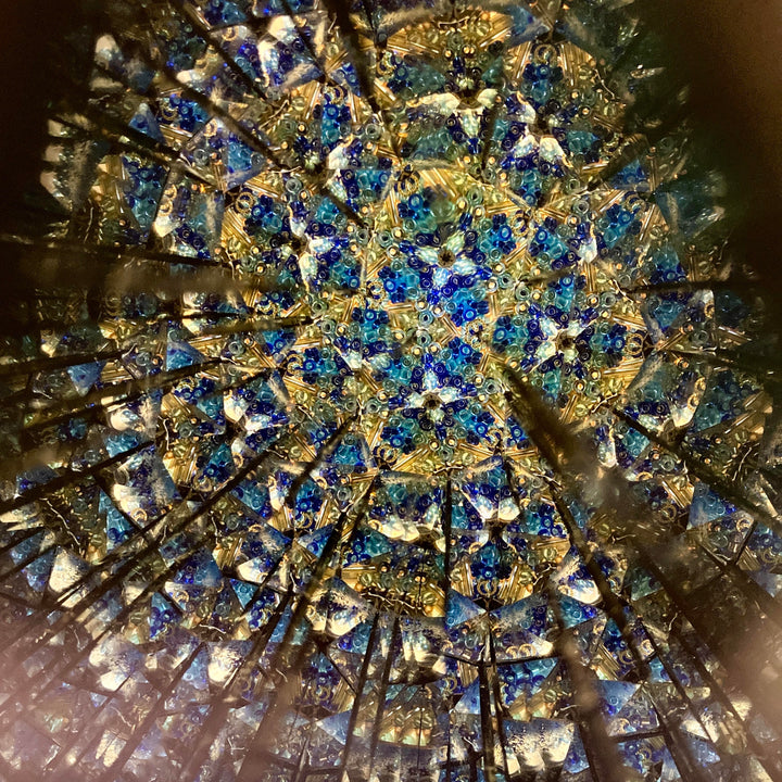 Disk Kaleidoscope Van Gogh Starry Night
