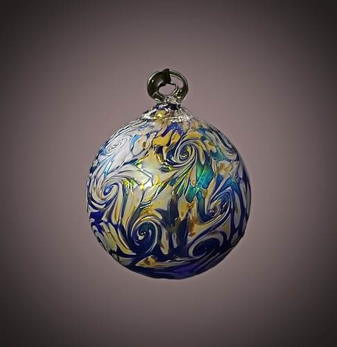 Persian Sapphire Round Ornament