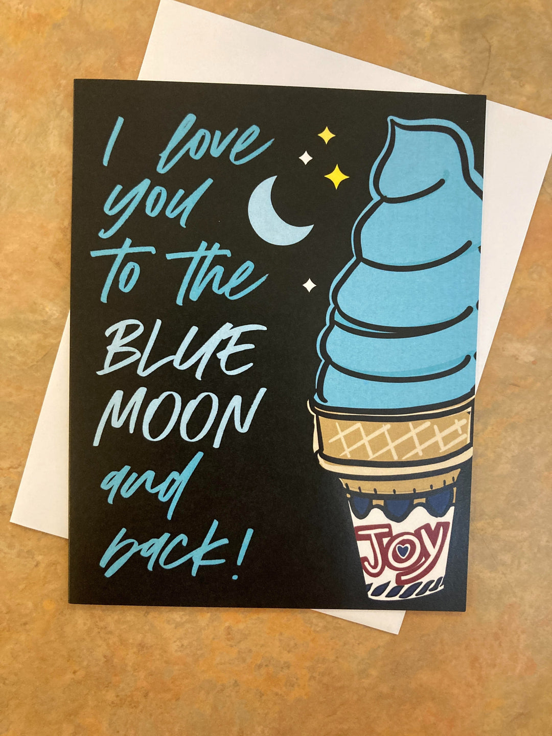 Card Blue Moon