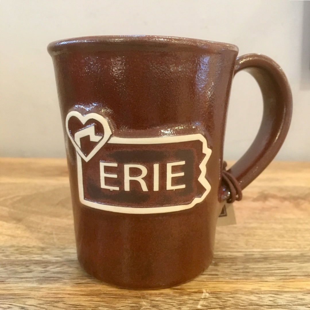 Erie Mug Brickette Brown