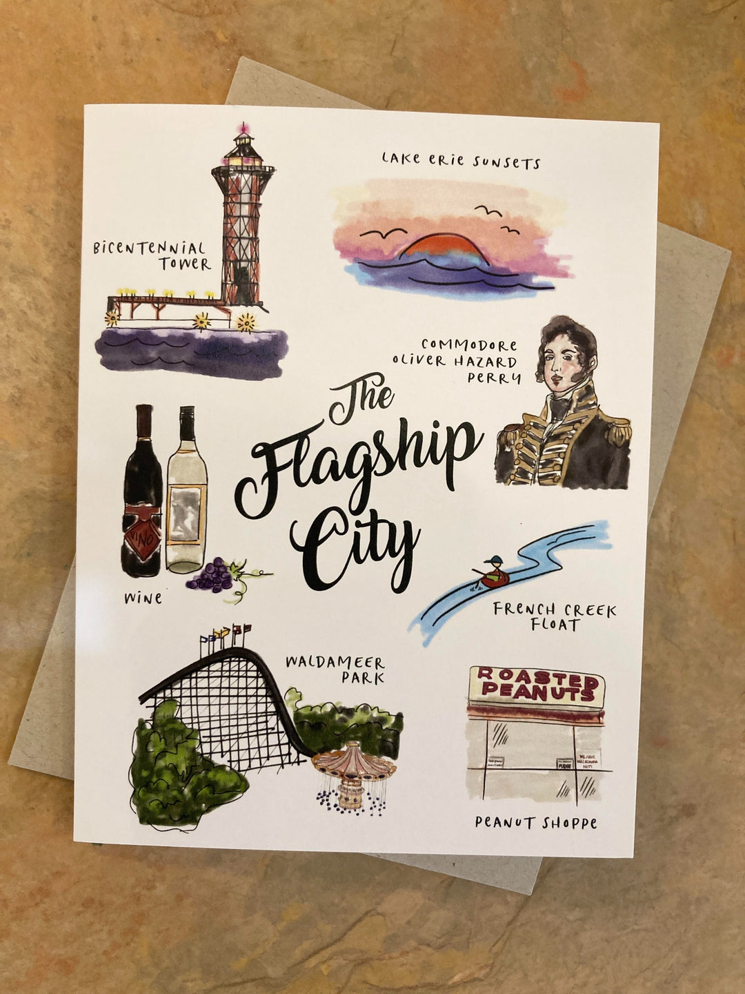 Card The Flagship City