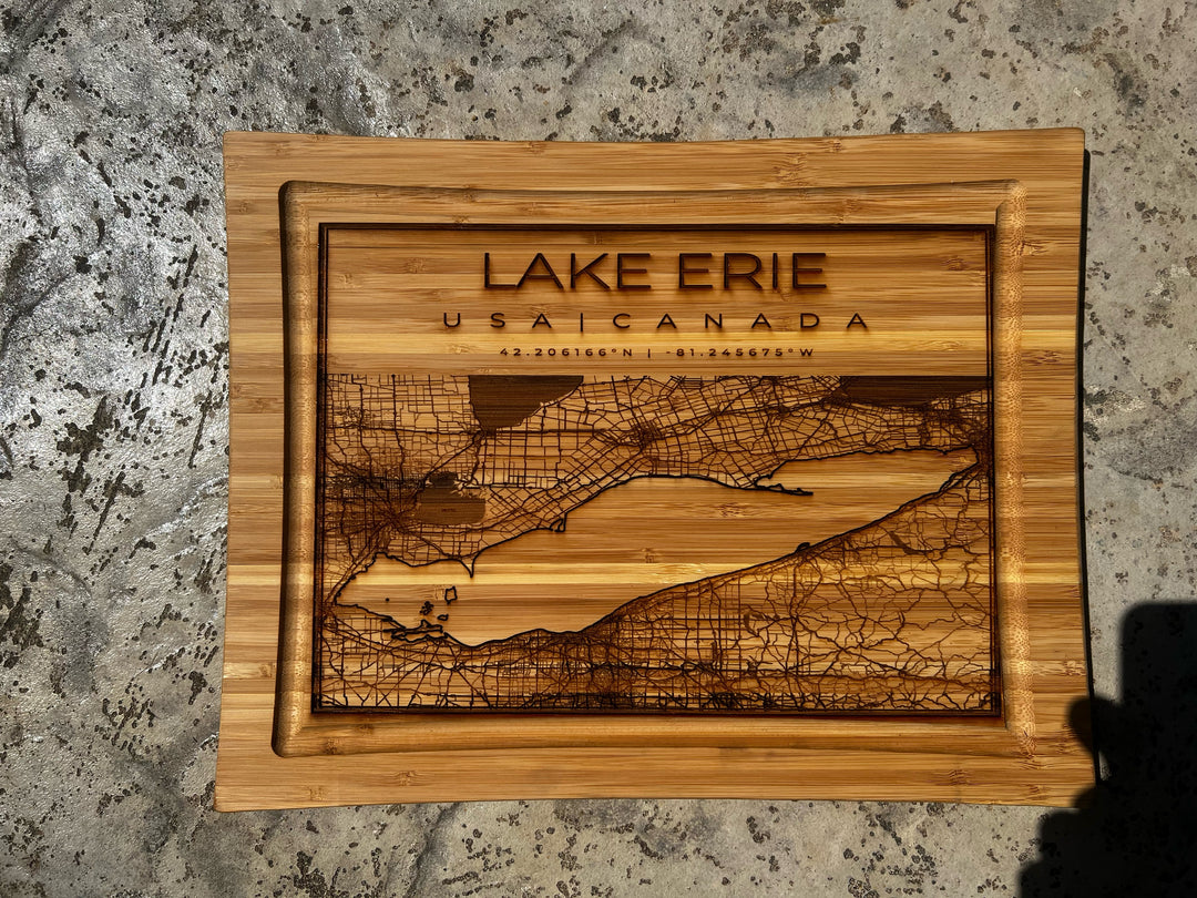 Lake Erie Cutting Board