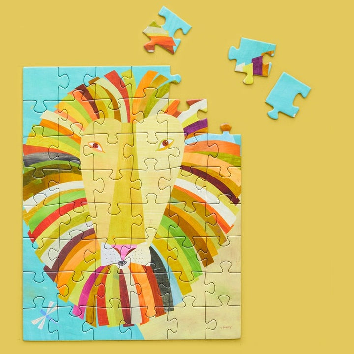 Puzzle 48 Piece Colorful Lion Kids