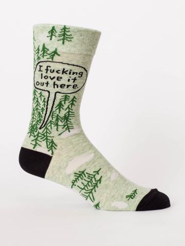 F*cking Love It Out Here Men's Socks