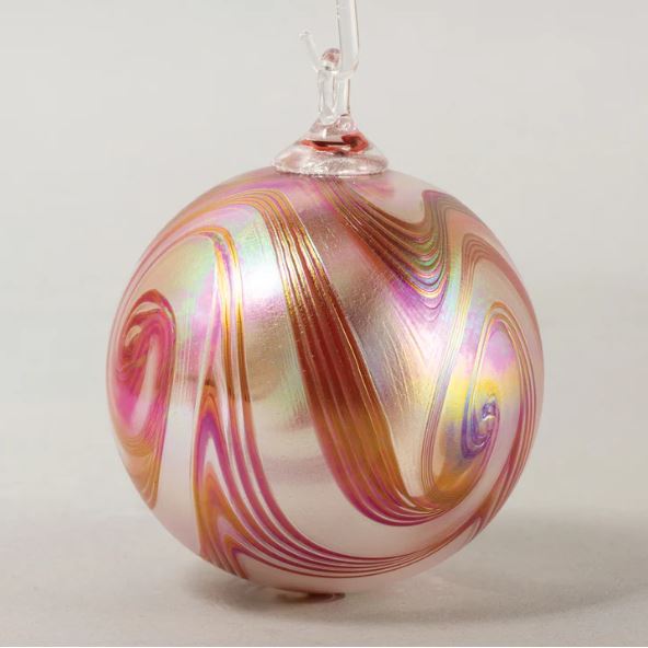 Ornament Poppy Swirl