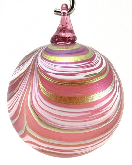 Ribbon Ornament Punch Pink