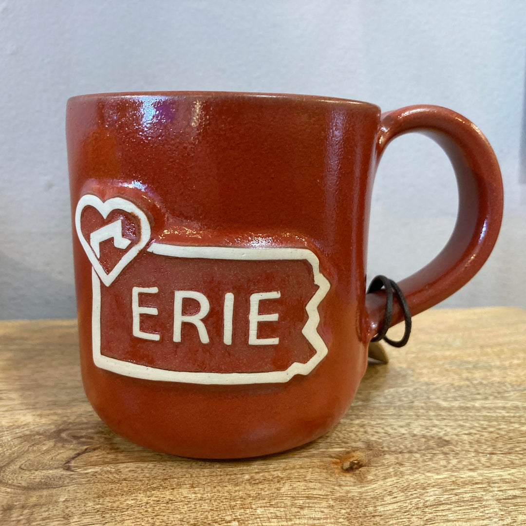 Short Erie Mug Burnt Orange