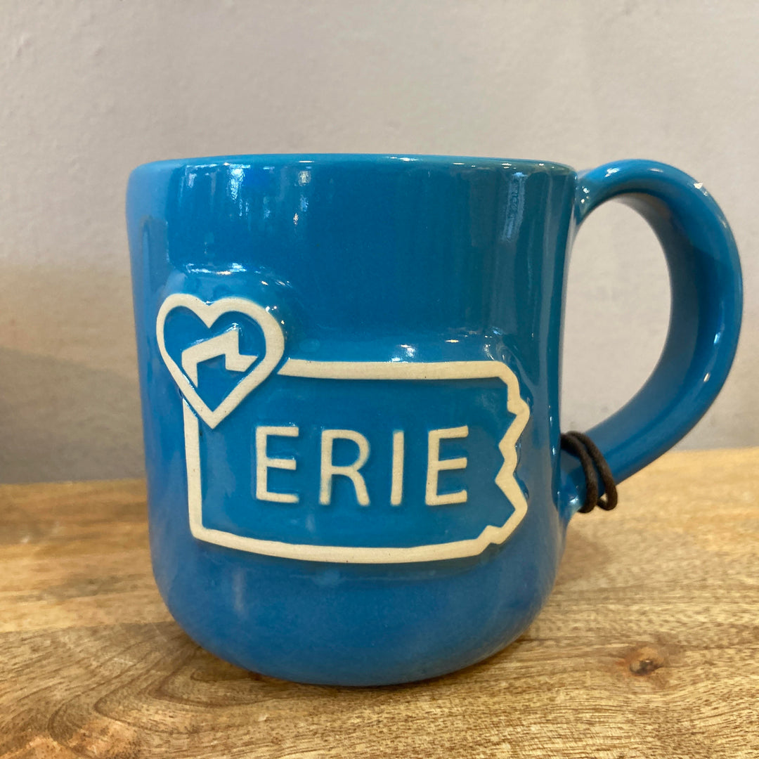 Short Erie Mug Teal