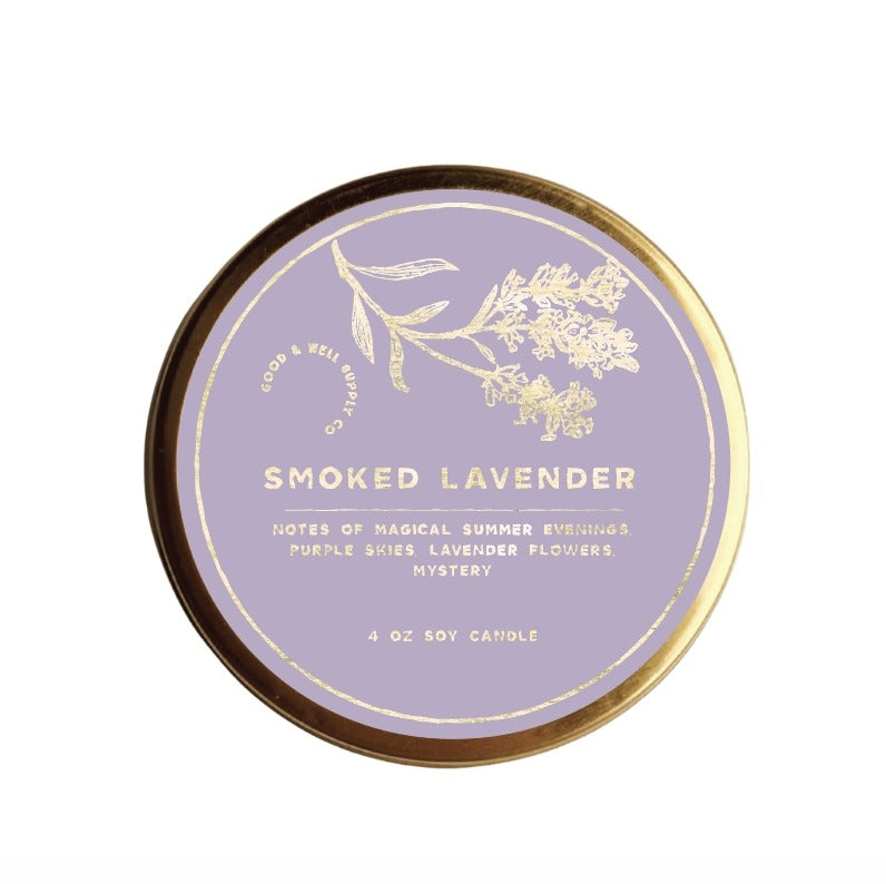 Gilded Garden Candle Smoked Lavender