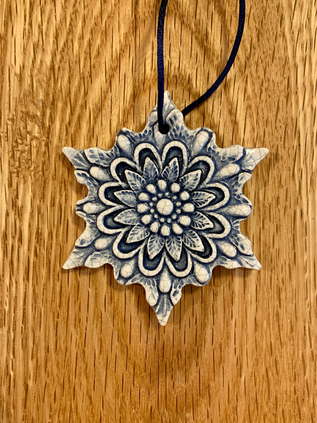 Snowflake X Ornament