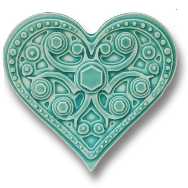 Urban Heart Tile Mermaid's Tail