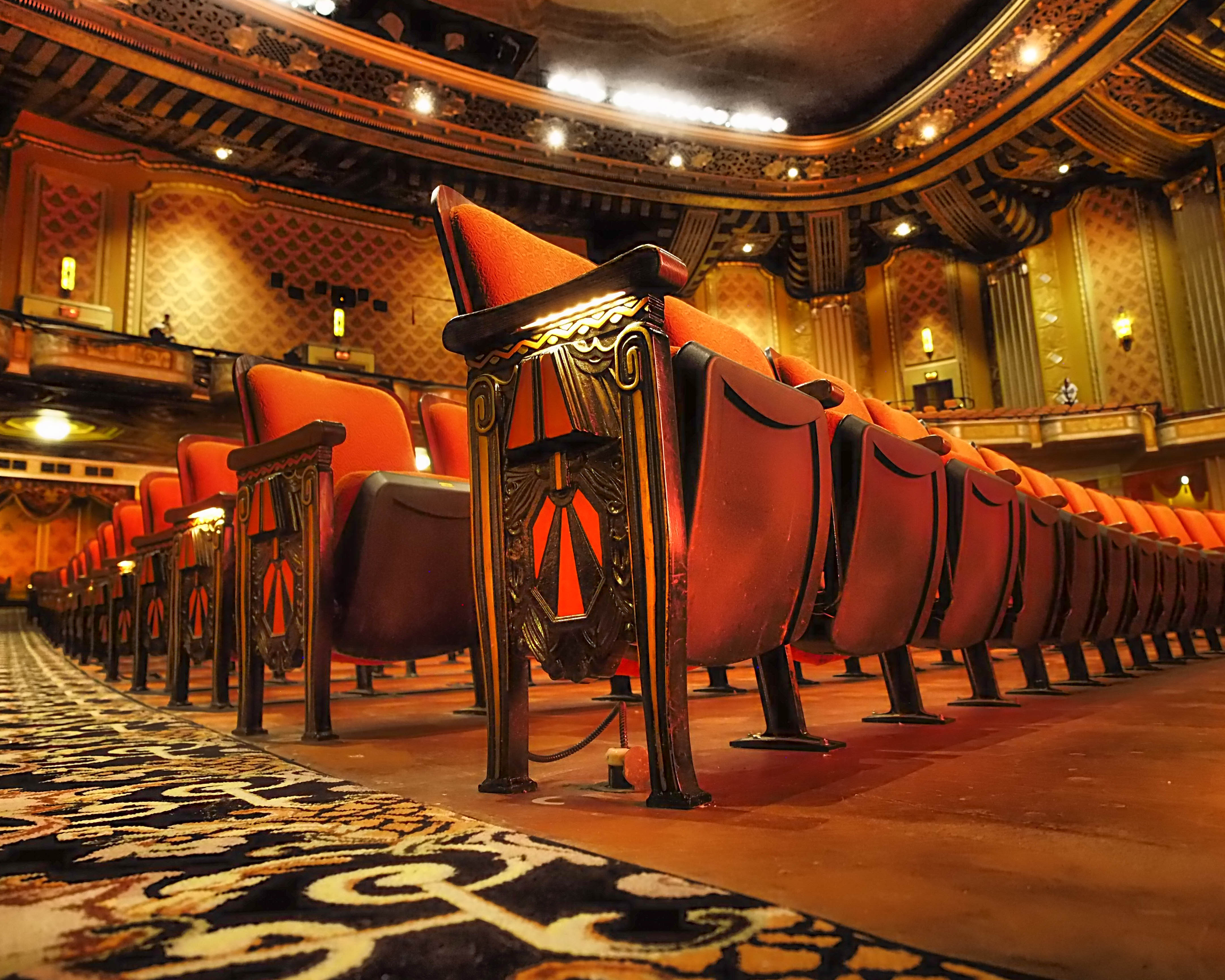 Warner Theater Seats #1 – Glass Growers Gallery