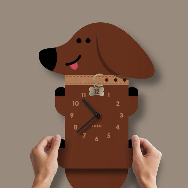 Wiener Dog Clock